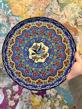 Longwy Enamels & Large Platter