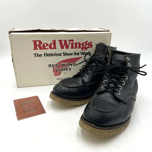 Bottes redwing cuir noir 6 - en,