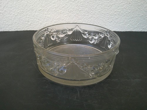 Coupe art deco - verre, presse