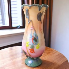 Biot. Bernard Aconito Guyot. Vase verre soufflé à décor d'inclusions, XXe siècle