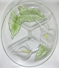 Ancien Plat, Assiette En Verre