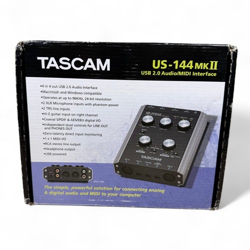 Tascam 144mkii usb 0 - tascam, us-144mkii