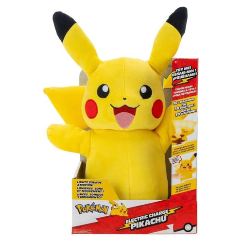 Peluche interactive pikachu - interactive, 28