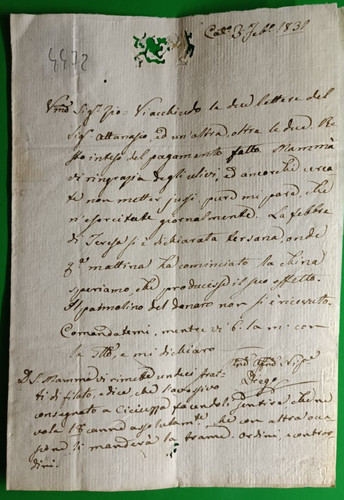 Xixe siècle lettre - xixe,
