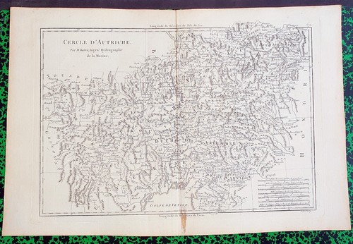 Xviii ème autriche carte - ème,