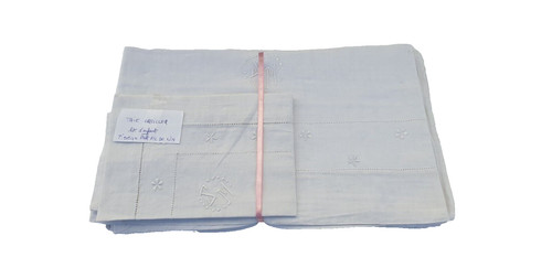 Drap plat taie ancien pur - plat, et