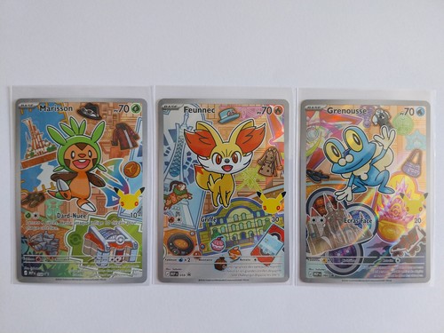 Carte pokémon triplette - carte,
