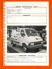 RENAULT B 70 / TRIBENNE / DECAUVILLE / EVRY ( 91 ) DESCRIPTIF