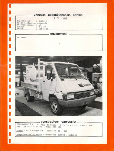 Renault tribenne - renault, 70