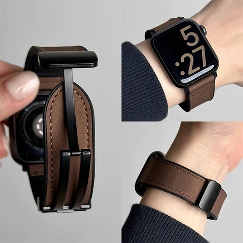 Bracelet cuir compatible - en,