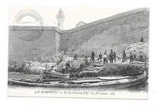 MARSEILLE - Ile du Château d'If - Les Pêcheurs - CPA 13