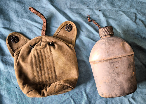 Gourde bidon army ww2 - gourde,