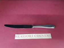 COUTEAU TABLE MODÈLE PERLES 25.5CM DEETJEN BEL ETAT MÉTAL ARGENTÉ 