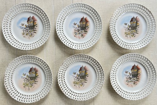 Serie 6 assiettes - n°1,