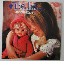 Pochette 4 disques pour poupée Bella Discothèque Année 1976