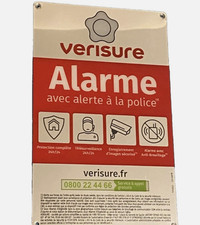 Plaque dissuasive alarme