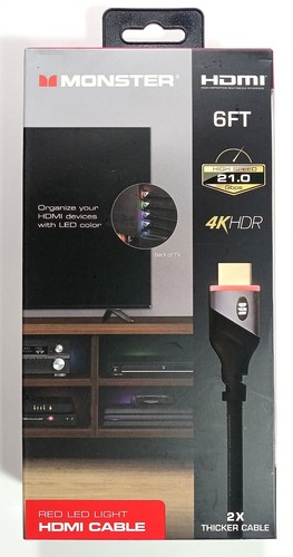 Monster hdmi hdr high - 4k,