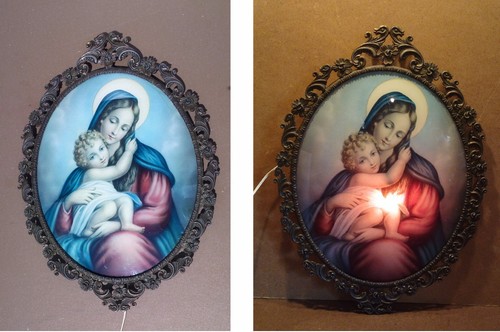 Vierge enfant ancien - a, l'enfant