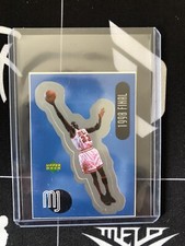 1998-99 Upper Deck MJ Sticker Collection Red Back Michael Jordan #SU21 HOF NBA