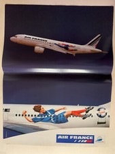 RARE AFFICHE AIR FRANCE -