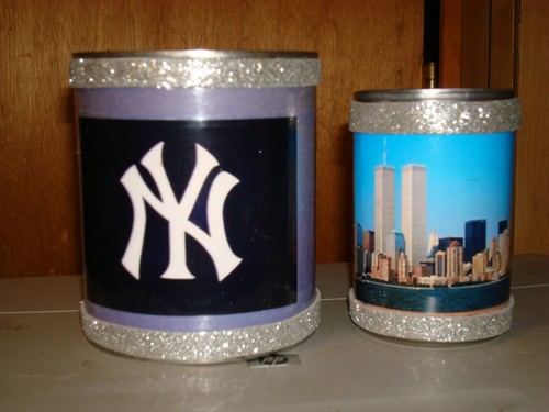 Yankees pen can holders - ny,