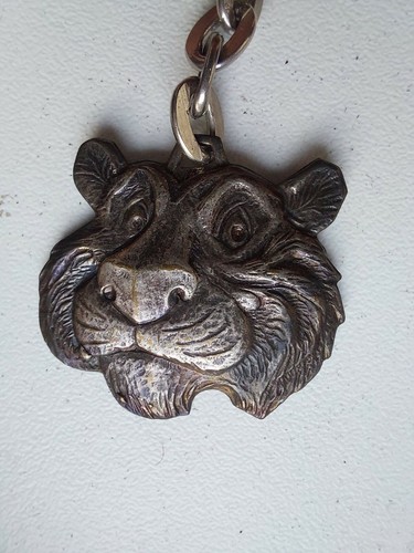 Porte clef esso tête - tête, tigre