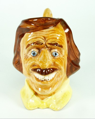 Vintage ceramic face - face, mug
