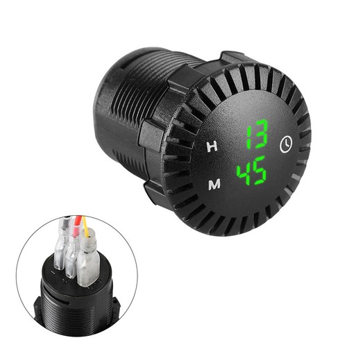 Horloge led affichage - led, voiture