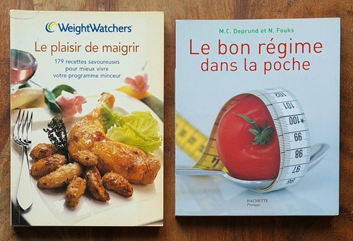 Lot livres weight watchers - livres,,