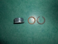 Ecrou échappement 32x150 + joint cuivre et circlip Motobécane neuf ancien stock