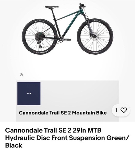 Cannondale trail 29in - se, l