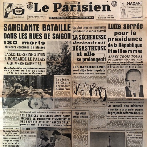 Journal parisien libere - parisien,