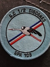 Patch Ecusson Armée De L Air Escadron de Chasse 1/2 SPA 103 Militaire