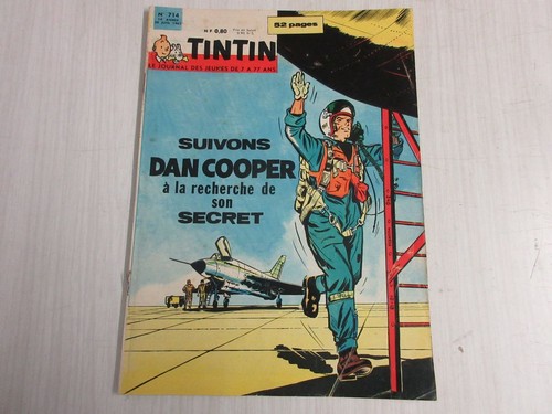 Tintin 714 1962 essai - tintin,