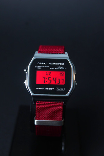 Casio a158wea 1ef watch with - a158wea-1ef,