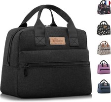 HOMESPON Sac Isotherme à Repas Grande Capacité Lunch Bag Portable en Tissu I