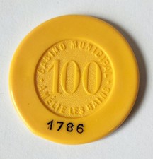 Ancien Jeton de 100 Casino