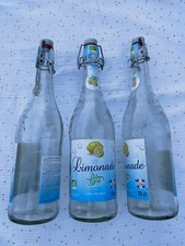 Lot de 3 Bouteilles vides en verre limonade - Artisan limonadier de France