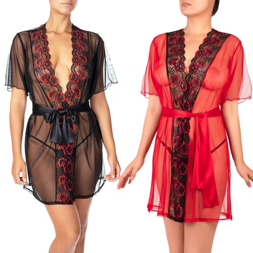Kimono déshabillé lingerie - kimono,