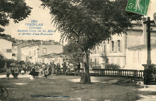Carte verdelais ancienne - carte,