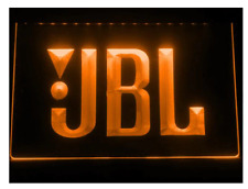 Enseigne lumineuse néon LED JBL pour magasin audio ou service audio studio ho...