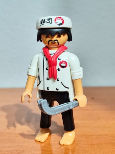 Playmobil figurine cuisinier - playmobil,