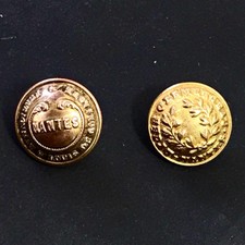 2 Anciens boutons XIX Lycées Clémenceau Pensionnat St Louis de Gonzague NANTES 2