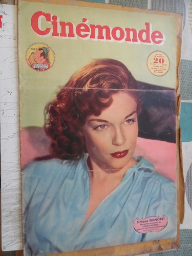 Cinemonde 718 1948 cover - cinemonde, no