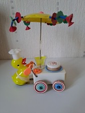 Jouet Mécanique Duck Pushing canard  vendeur de Glace. Made In China