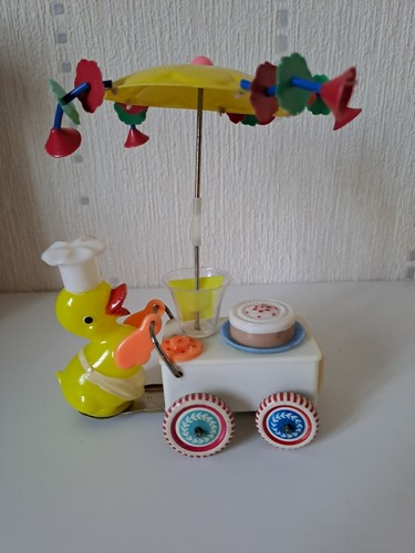 Jouet mécanique duck pushing - mécanique,