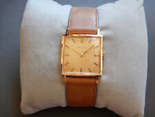 FIN 50 ÉTAT NEUF !! ÉLÉGANTE HELVIS SQUARE CARRÉE REMONTAGE MANUEL AURORE 423