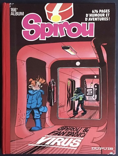 Spirou album reliure 166 - spirou,