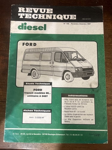 Revue technique ford transit - revue,