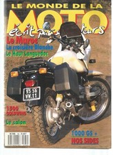 LE MONDE DE LA MOTO N°164 1500 GOLDWING / 1000 GS / TOMCAT / GUZZI 1000 LE MANS